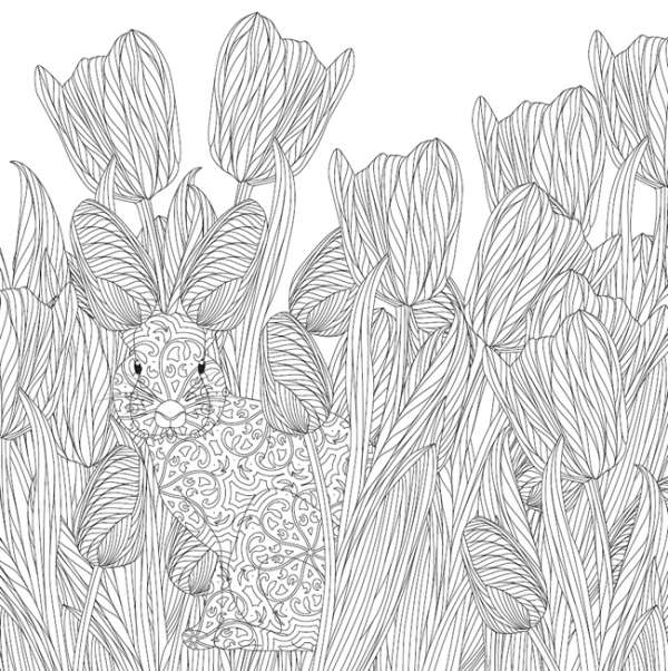 6 Free Beauty and Nature Coloring Pages