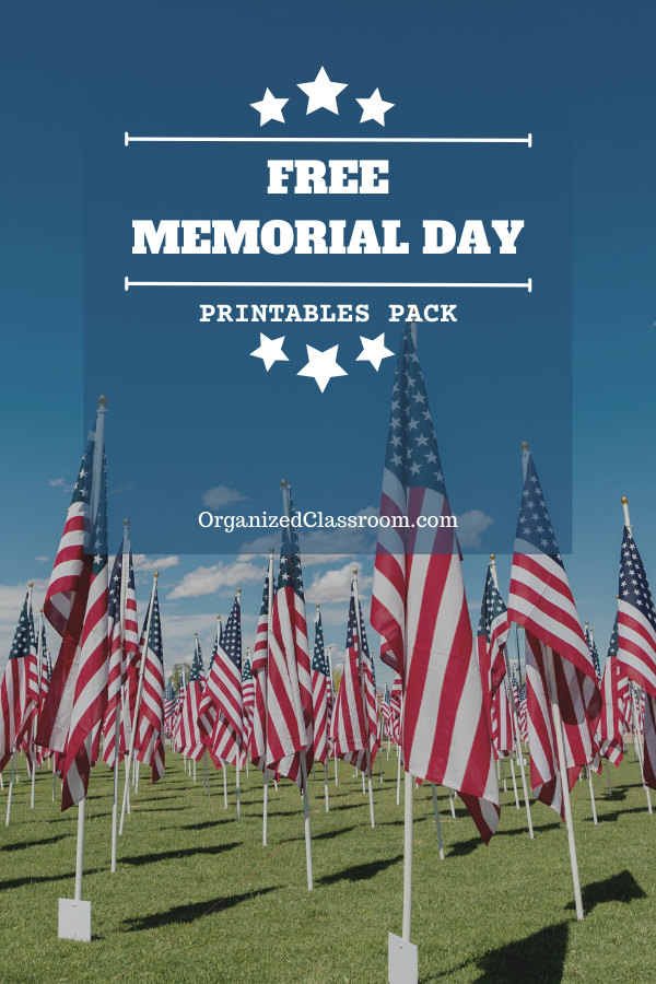 Free Memorial Day Printables Pack