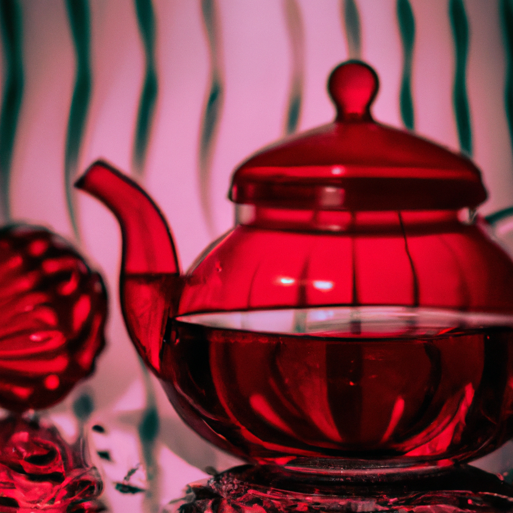Discover the perfect blend of style and functionality with the Bola Glass Teapot. Indulge in a vibrant tea experience with this stylish red infuser.