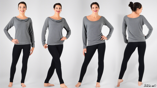 Cozy and stylish jazz top, perfect for rehearsals. It should be made of a soft, breathable fabric in a neutral color, such as black or gray. The top should have a relaxed fit, with a flattering neckli