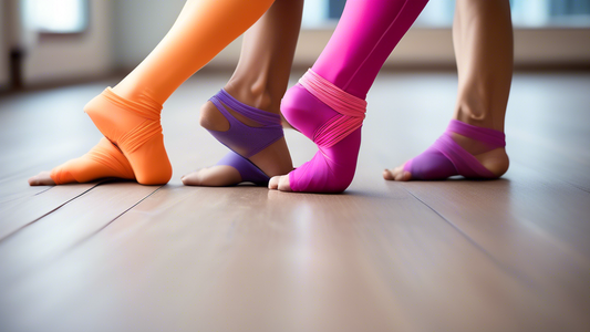 Sure, here is a DALL-E prompt for an image that relates to the article title Yoga Footwear Revolution: Enhancing Dance Movement:

**Yoga footwear designed specifically for dance movement, featuring en