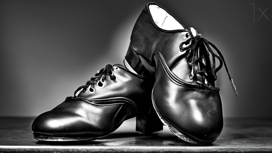 Sure, here is a DALL-E prompt for an image that relates to the article title Tap Shoe Maintenance for Lasting Rhythm:

**A close-up photograph of a pair of well-maintained tap shoes. The shoes are bla