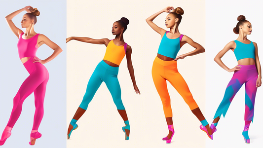 Create an image of a dancer in a stylish and durable dance outfit that is both affordable and high quality, showcasing the affordability and quality of budget-friendly dancewear options.