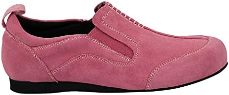Ladies' Ballroom Practice Dance Shoes - SERA701BBX Slip-on Flat Heel & Wood Handle Shoe Brush Bundle