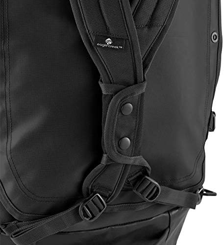Cargo Hauler Duffel Bag for Travel with Made with Water-Repellent, Abrasion-Resistant TPU Fabric with Backpack Straps and U-Lid with Storm Flaps