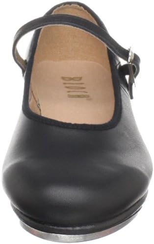 girls Tap-on Tap dance shoes, Black, 9.5 X US Toddler