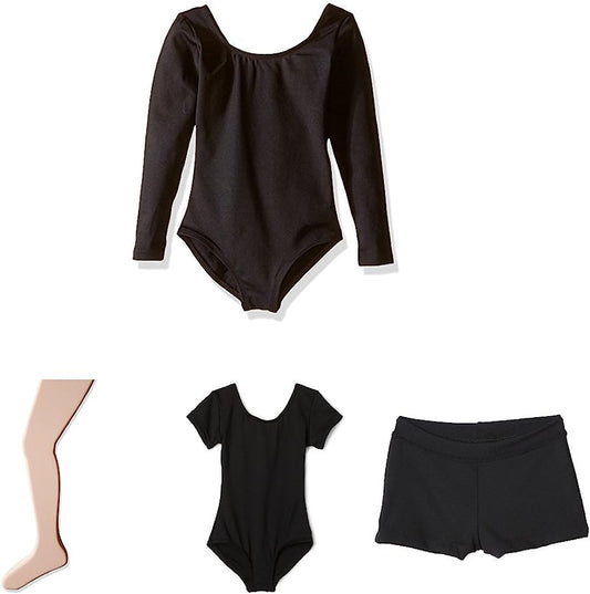 Girls' Basic Dance Clothing Bundle