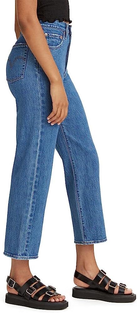 Women's Premium Ribcage Straight Ankle Jeans