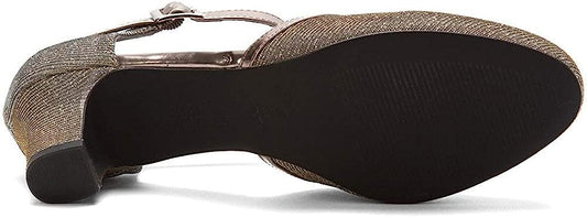 Women's Heidi Comfortable T-Strap Pump
