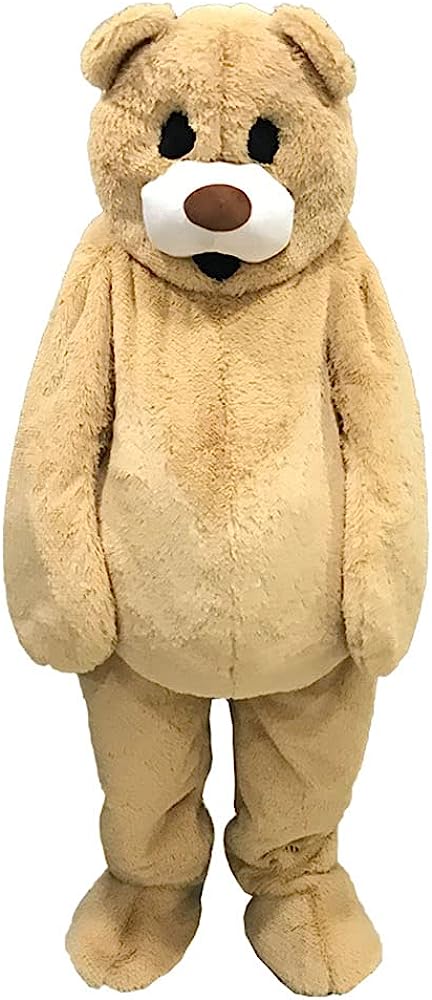 Full Body Mascot Dancing Bear Costume Adult Fancy Dress Stage Wear Costumes Animal Character Cosplay