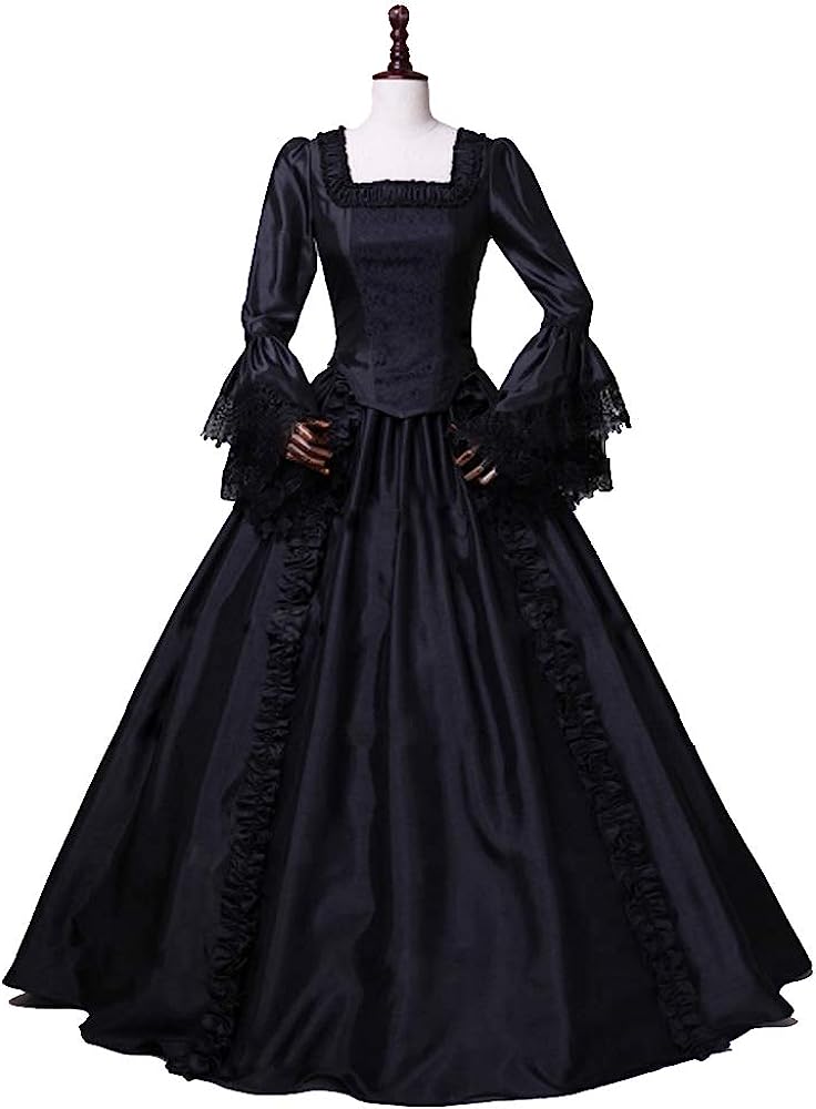 Women's Victorian Dress Long Rococo Ball Gown Costumes