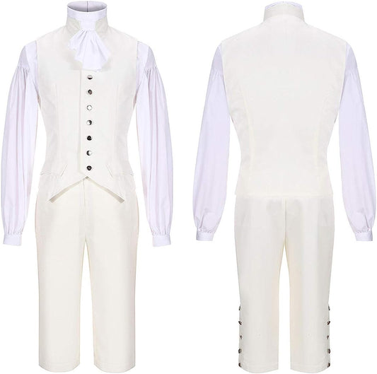 Alexander Hamilton Musical Mens Cosplay Tailcoat Opera Formal Uniform Adult Costume Victorian Colonial Men Jacket