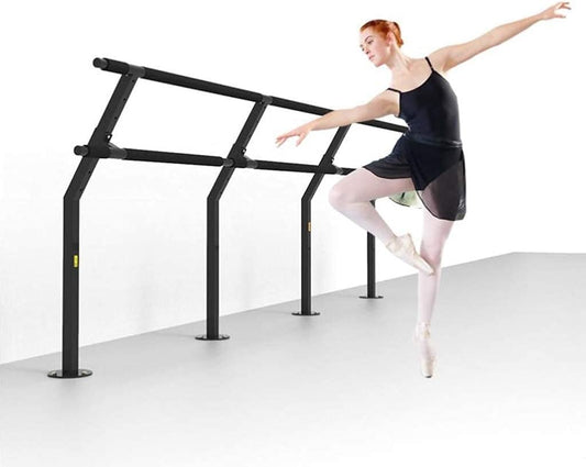 Ballet Barre for Home Portable Ballet Barre Freestanding Dancing Stretching Ballet Barre Independent Adjustable Dance Portable for Gym Home Exercise Freestanding Adjustable Bar for Stre ()