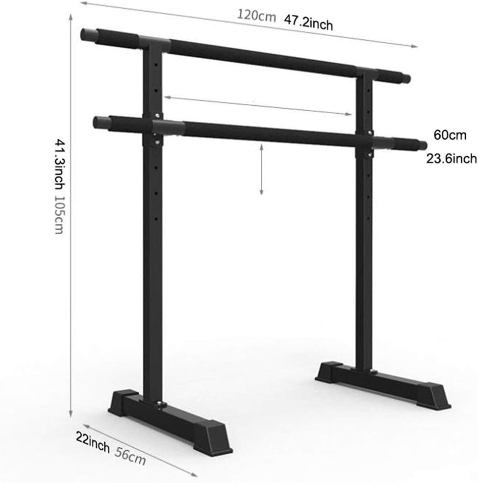 Ballet Barre Portable for Home Freestanding Ballet Bars Height Adjustable Light Weight Sturdy Rust and Smell Free Fitness Bar for Home(Size:1.5M) ()