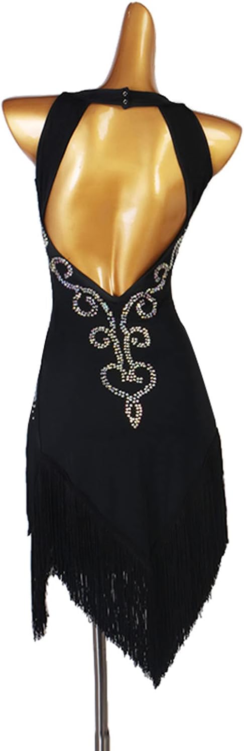 Women's Latin Dance Costumes Tango Dance Performance Clothes Ballroom Dance Competition Dresses Salsa Dancing Outfit