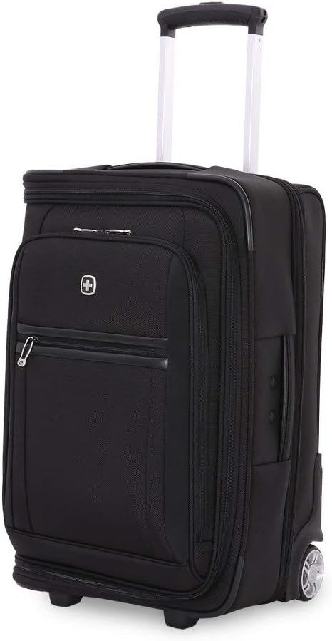 Garment Upright Wheeled Luggage, Black, Carry-On 20-Inch