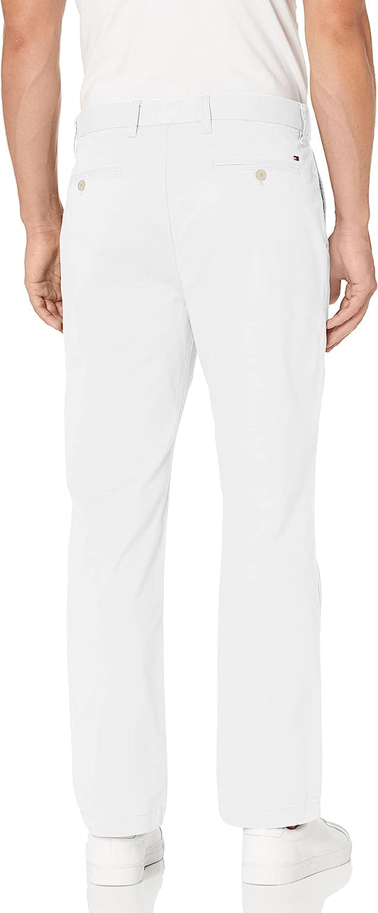 Men's Comfort Stretch Cotton Chino Pants in Regular Fit