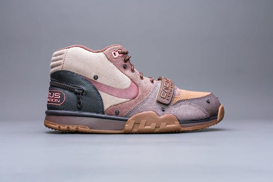 Mens Air Trainer 1 SP DR7515 001 Travis Scott - Grey Haze - Size