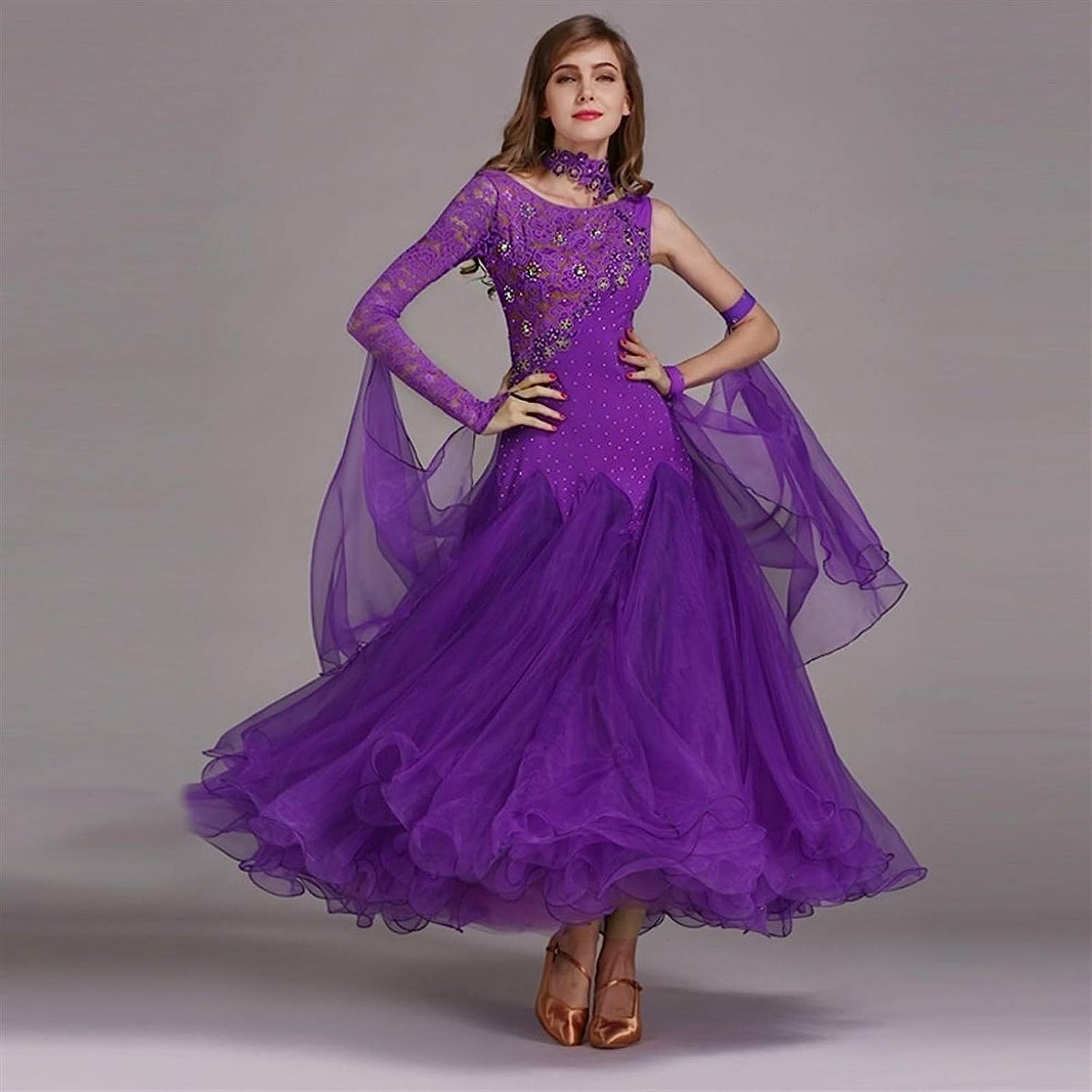 Modern Dance Costume Great Swing National Standard Ballroom Dance Dresses