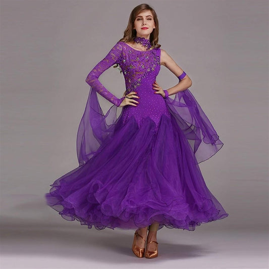 Modern Dance Costume Great Swing National Standard Ballroom Dance Dresses