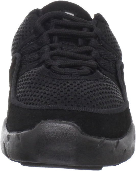 Unisex-Child Boost MESH Sneaker, Black, 1.5 X(Medium) US Little Kid