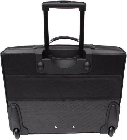 Garment Bag On Wheels, Black, One Size