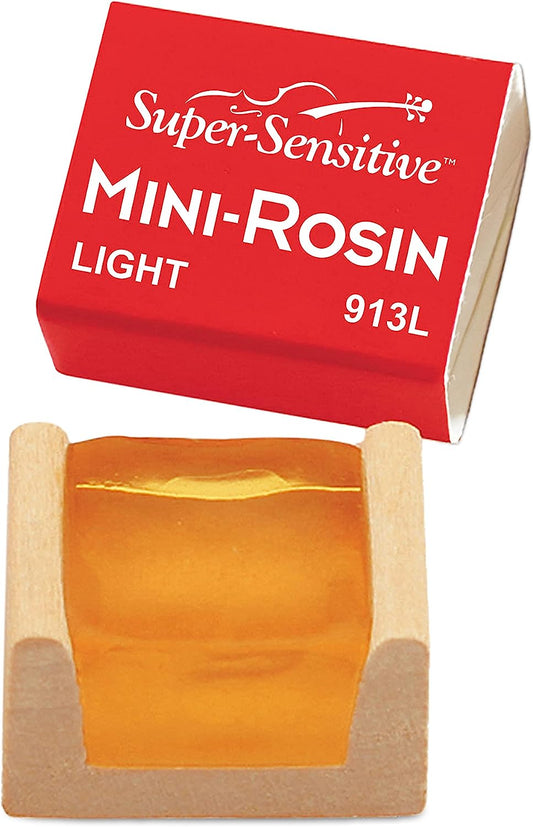 Mini Rosin - Super Sensitive Rosin - Violin Rosin, Cello Rosin, Viola Rosin - Bow Rosin - Apply Easily with Quick Response - Light - 48 Pack