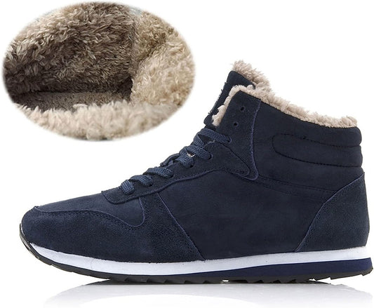 Ladies Boots， Women Boots Winter Shoes Plus Ankle Boots for Women Shoes Snow Casual Booties Warm Winter Sneakers (Color : B, Size : 12)