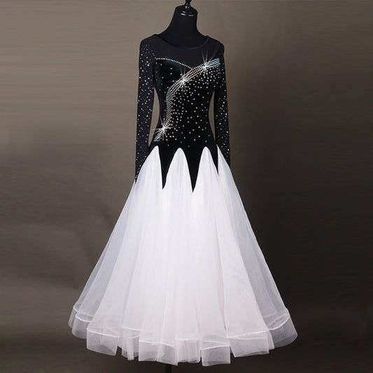 Women's Ballroom Dance Competition Dress Modern Dance Performance Dress