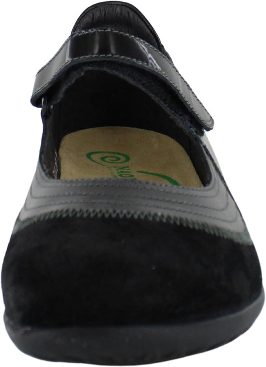 Footwear Women's Kirei Maryjane with Cork Footbed and Arch Comfort and Support – Lightweight and Perfect for Travel- Removable Footbed