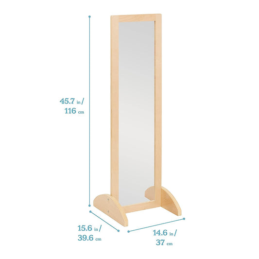 Bi-Directional Mirror, Single-Sided, Natural