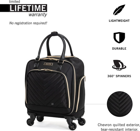 Chelsea Luggage Chevron, Black, 4 Underseater