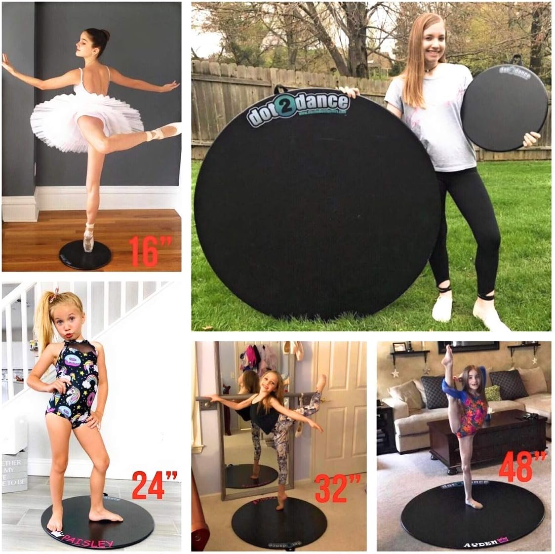 Genuine Brand, Authentic Marley Portable Dance Studio, Stable Dance Floor, Multi-Use with Gym MAT Back, Turn Board,Tap Board