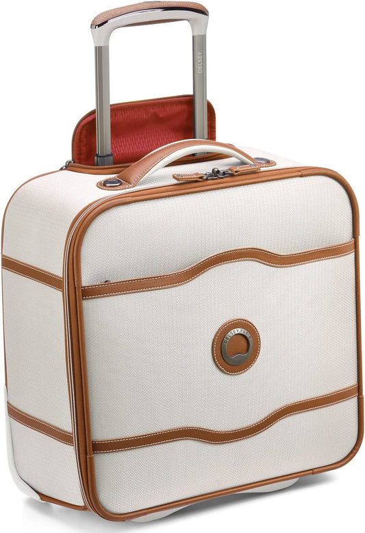 2.0 Softside Luggage Under-Seater with 2 Wheels, Angora, Carry-on 16 Inch