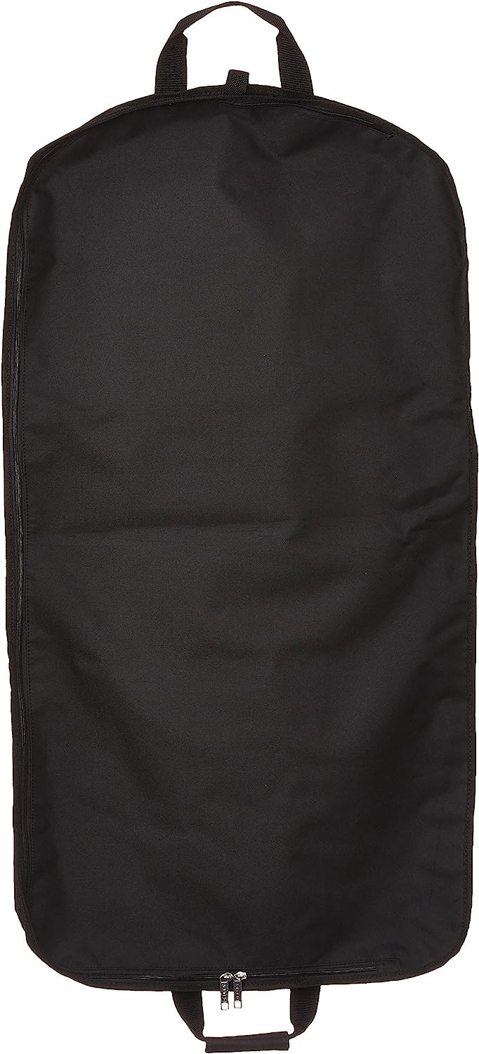 Garment Bags Lightweight Hanging Travel Sleeve, Black, One Size