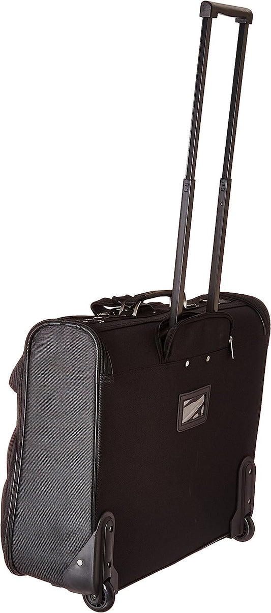 Amsterdam Business Rolling Garment Bag, Black, One Size