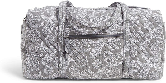 Women's Cotton Collegiate Large Travel Duffle Bag (Multiple Teams Available)