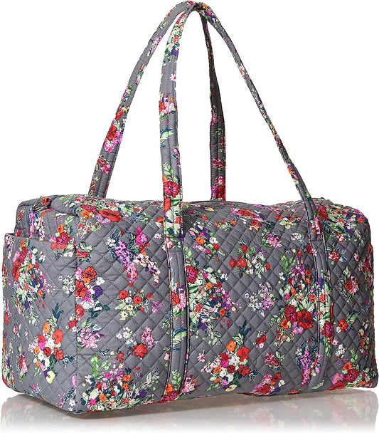 Women's Large Travel Duffel Bag, Cotton