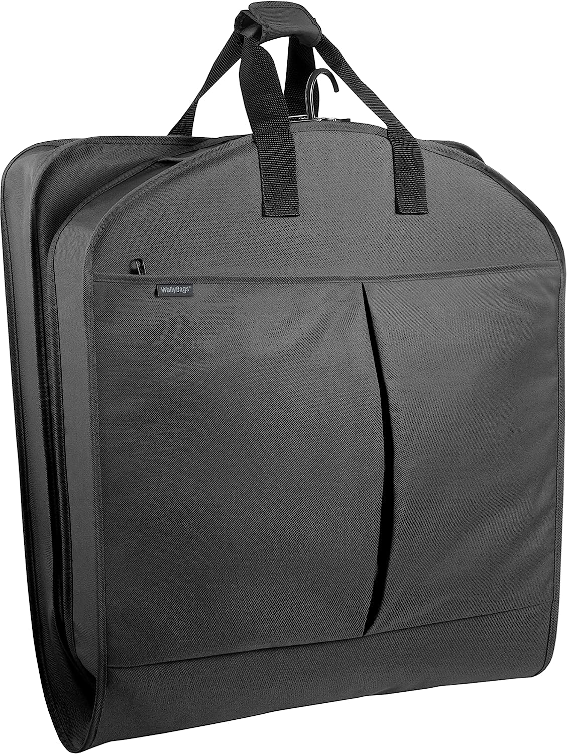 Travel Dress Garment Bag and Women's Tote, Black w/Lining, 2-Piece Set (52-inch)