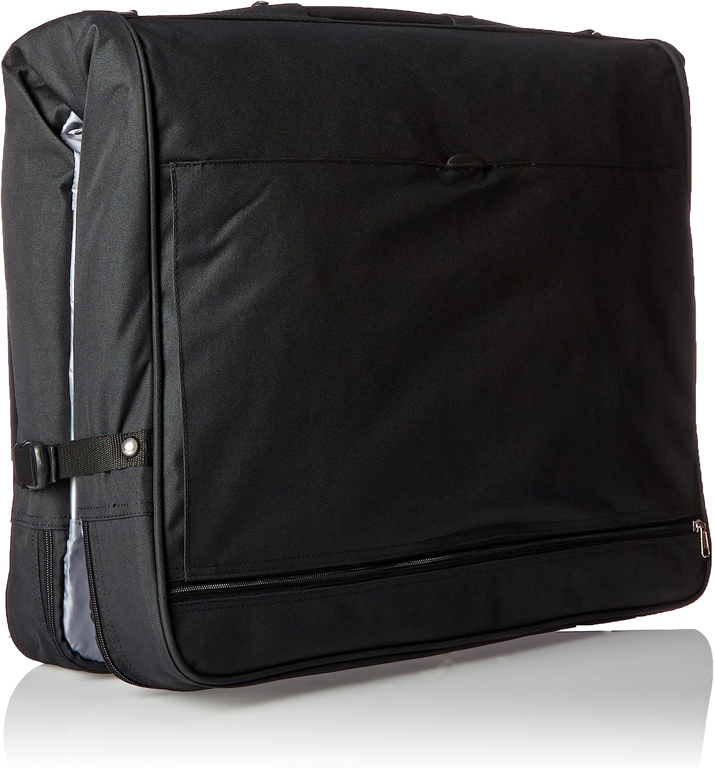 Deluxe Garment Hanging Travel Bag, Black, 45 Inch