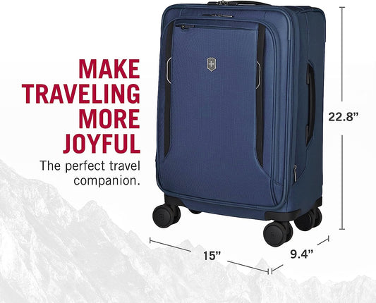 Traveler 6.0 Frequent Flyer Plus Softside Carry-On in Blue