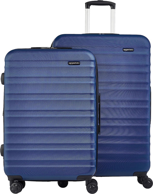 2-Piece Set Hardside Spinner, Navy Blue